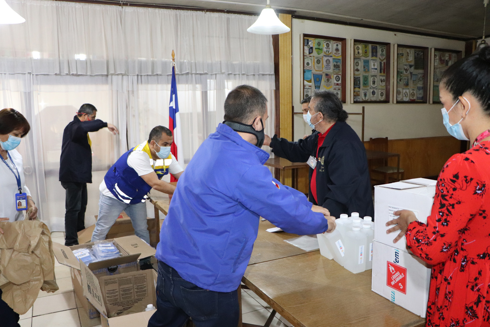 Insumos médicos para luchar contra el Covid 19 donó Rotary a los consultorios de Arica