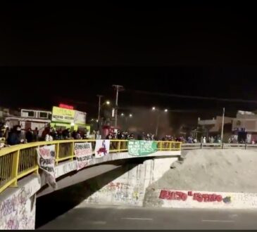 Fuerzas Especiales en rotonda Tucapel