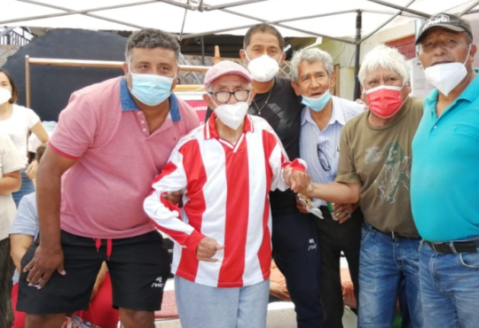“Chirimino” Mamani celebró 83 años al servicio del fútbol amateur ariqueño