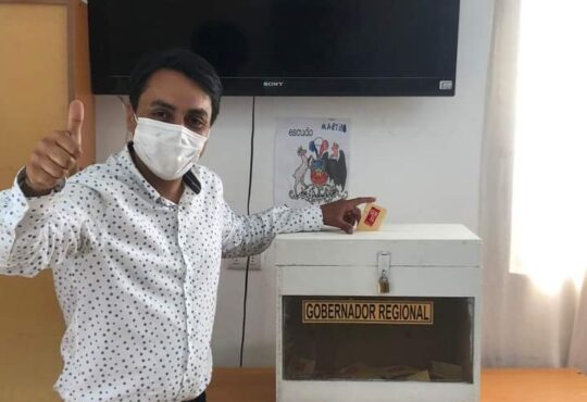 Jorge Díaz Ibarra ganó las primarias del Pacto Unidad Constituyente