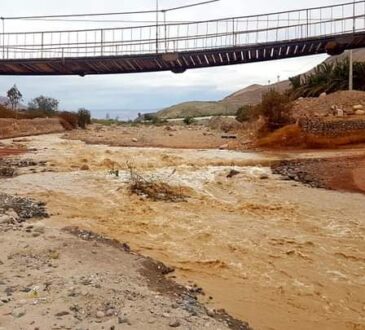 Bajan ríos y quebradas en forma moderada en toda la región