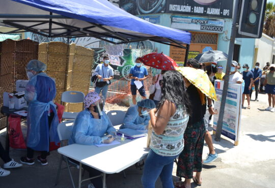 Durante la semana sigue el programa de tomas gratuitas PCR en la ciudad