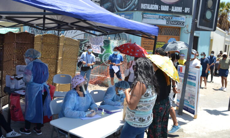 Durante la semana sigue el programa de tomas gratuitas PCR en la ciudad