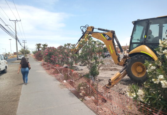 A toda máquina comenzaron a reconstruir el Líder de Diego Portales