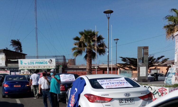 Dos manifestaciones sociales y un explosivo aumento del Covid marcaron el jueves 14 en Arica