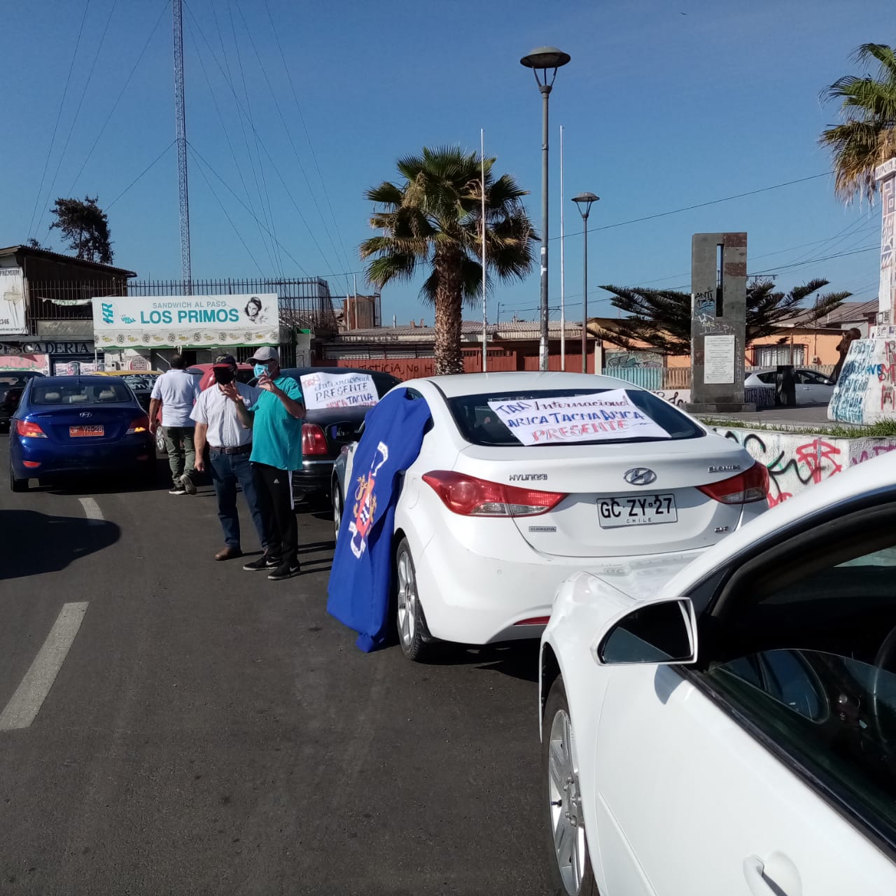 Dos manifestaciones  sociales y un  explosivo aumento del Covid marcaron el jueves 14 en Arica