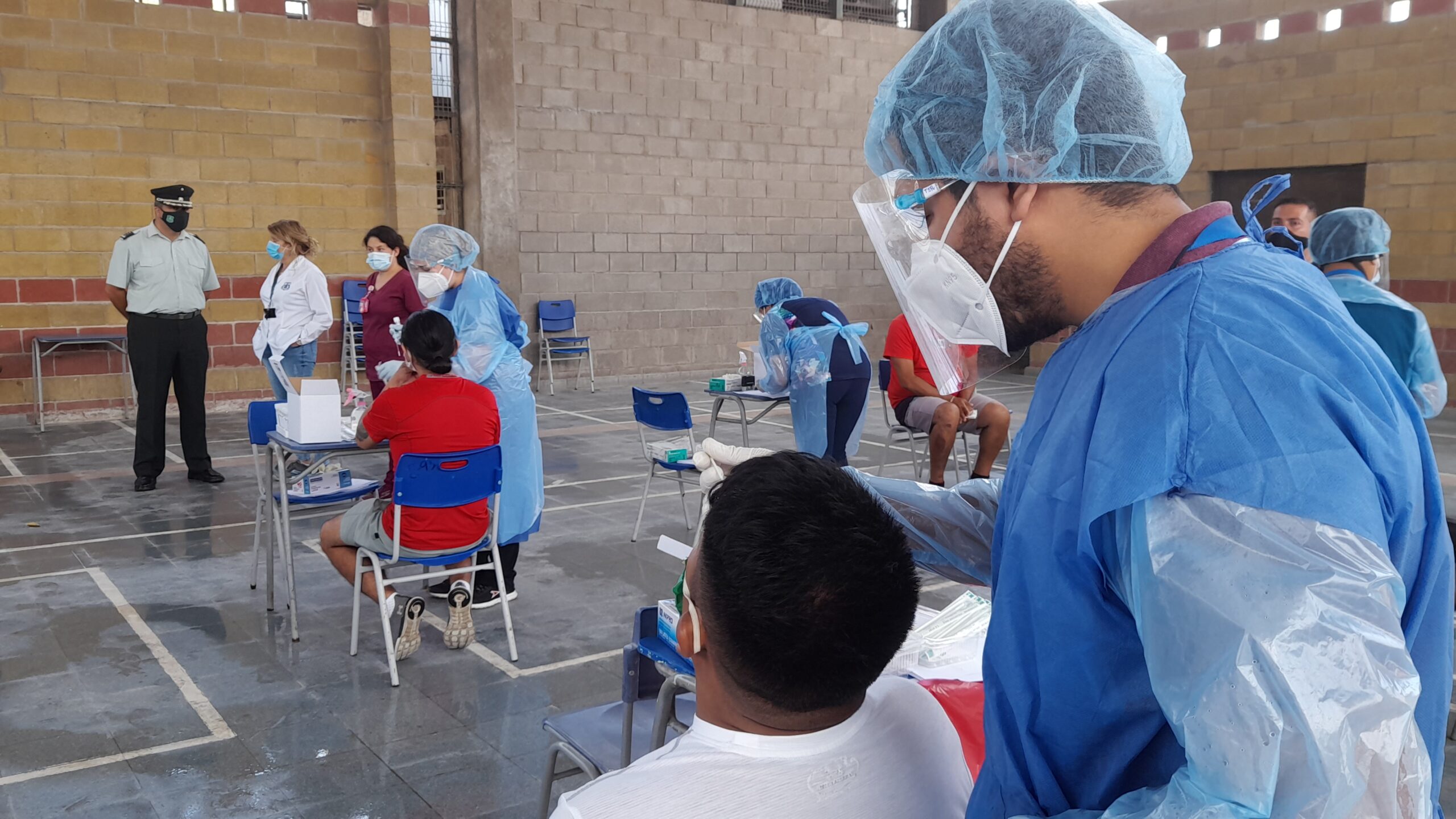 A mil internos de la cárcel de Acha les tomaron muestras PCR