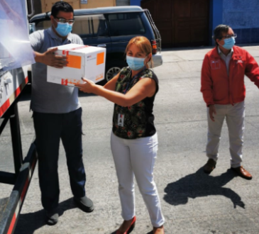 Llegó nuevo cargamento de vacunas Sinovac a la Región