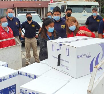 Llegó nuevo cargamento de 3.900 dosis Pfizer a la región