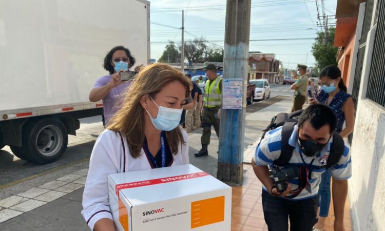 Más de 18.500 nuevas dosis de vacunas llegaron este domingo a la región
