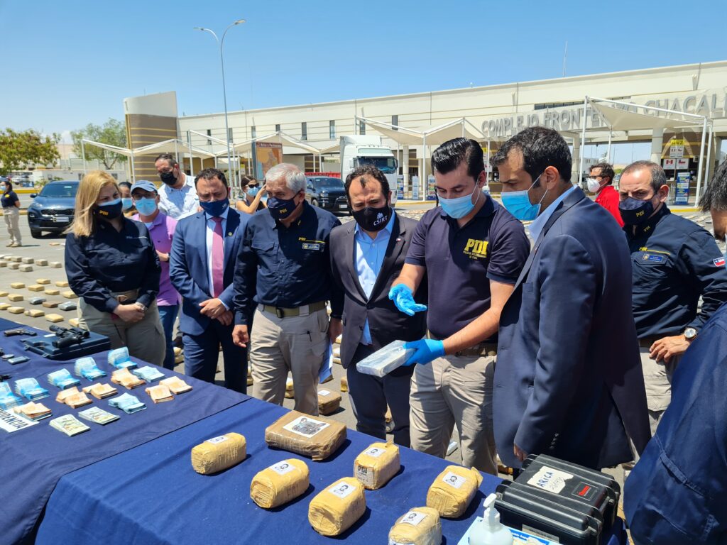 Histórica incautación de 3.2 toneladas de drogas provenientes de Bolivia