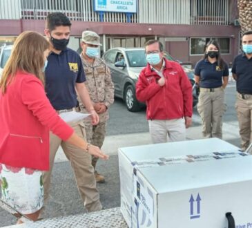 Llegó nueva partida de 2.950 dosis Pfizer a la región