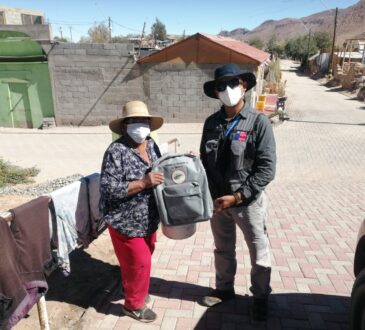 Intensa búsqueda de vinchucas en poblados de la comuna de Camarones