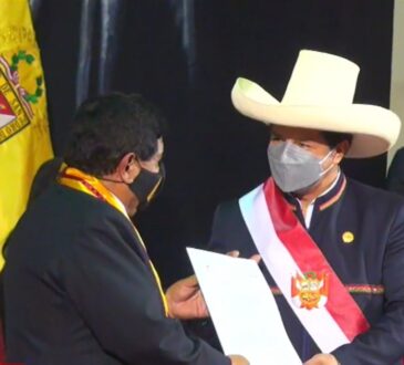 El Presidente Pedro Castillo prometió en Tacna abrir  la frontera apenas termine la vacunación