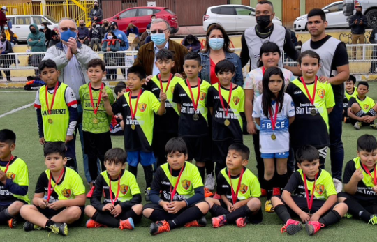 Con solidaridad escuela de Fútbol San Lorenzo celebra 14 años de existencia