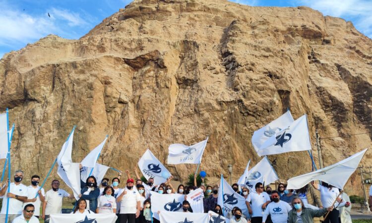 Con caravana celebraron constitución del Partido por la Gente