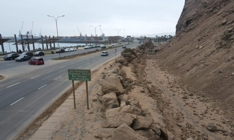 Zona de mitigación al pie del Morro contiene la caída de rocas