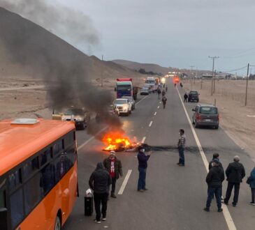 Taxibuseros en paralización indefinida por la electromovilidad