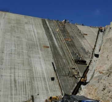 Embalse Chironta con avance del 82 % y la construcción finalizará en marzo de 2022