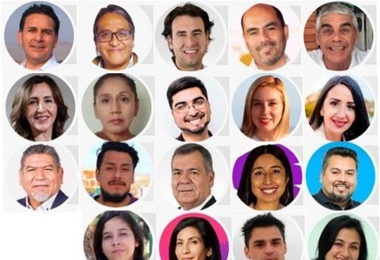 Sólo tres serán los diputados electos de los 23  candidatos en la primera Circunscripción