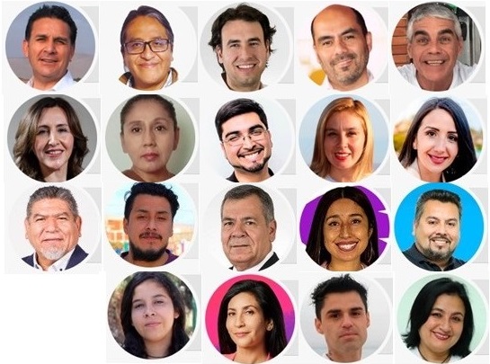 Sólo tres serán los diputados electos de los 23 candidatos en la primera Circunscripción