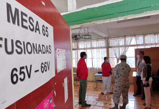 Delegado Erpel: “Están todas las condiciones para votar con tranquilidad y seguridad”