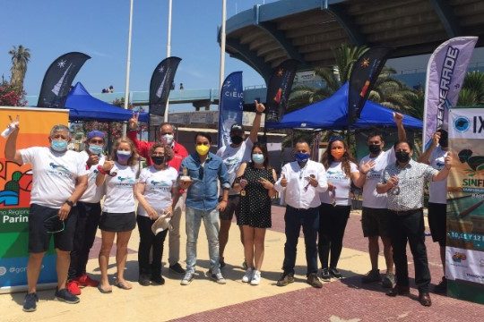 Todo listo para la natación máster “Sin Fronteras”