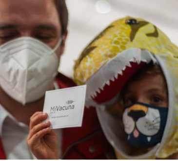 Este lunes 6 de diciembre comienza vacunación a niñas y niños de 3 a 5 años