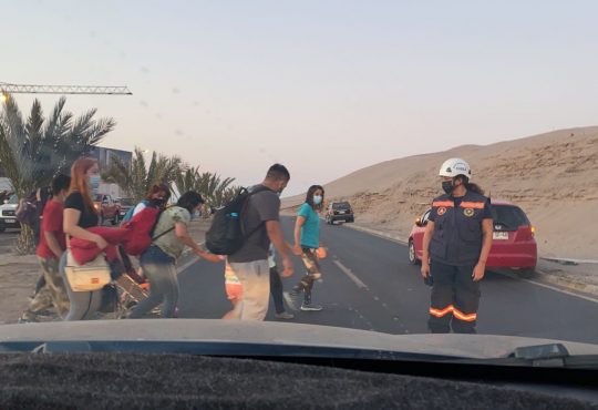 Autoridad destacó comportamiento ciudadano ante alerta de tsunami en la región