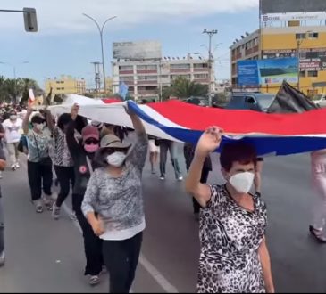 Marcha contra la delincuencia