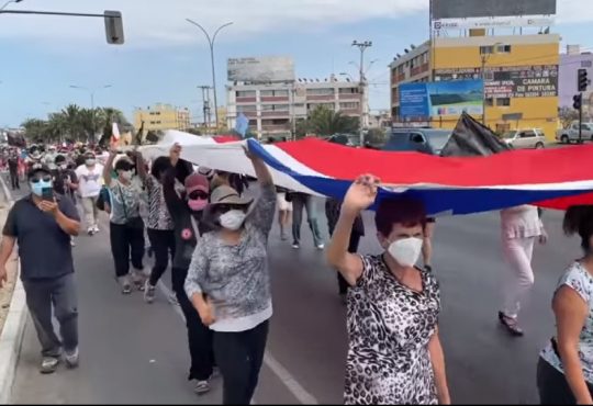 Marcha contra la delincuencia