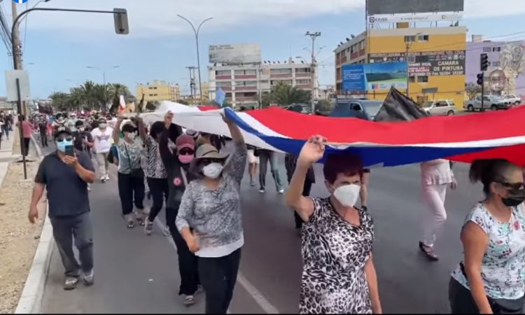 Marcha contra la delincuencia