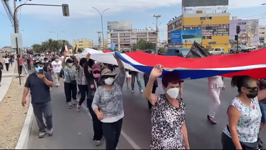 Marcha contra la delincuencia