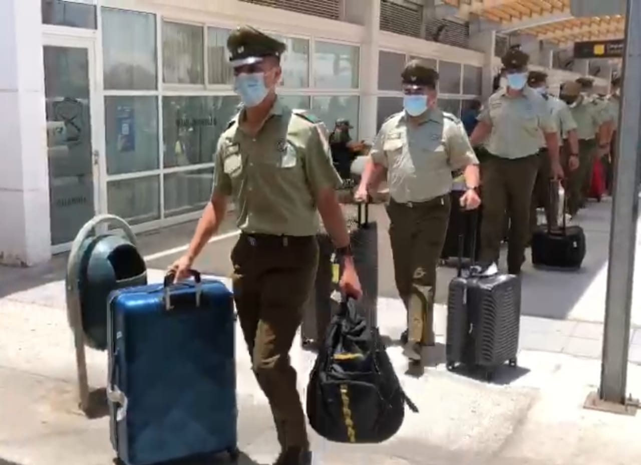 Hechos y no palabras: Ya está en Arica nuevo contingente de Carabineros