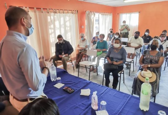 Delegado Sanzana y vecinos coordinaron Gobierno en Terreno para este sábado