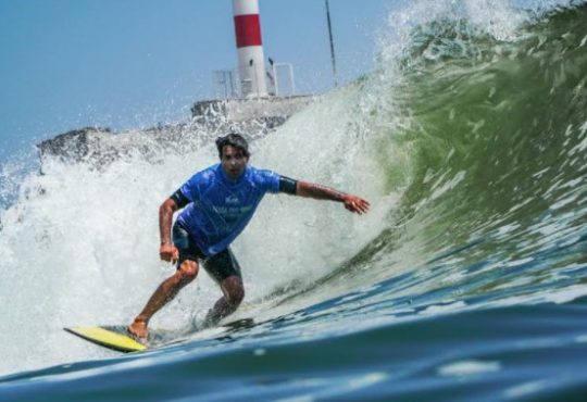 Old School volvió a dar cátedra en el Nacional de Surf en ex Isla El Alacrán