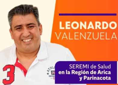 Leonardo Valenzuela Atenas es el nuevo Seremi de Salud de Arica y Parinacota