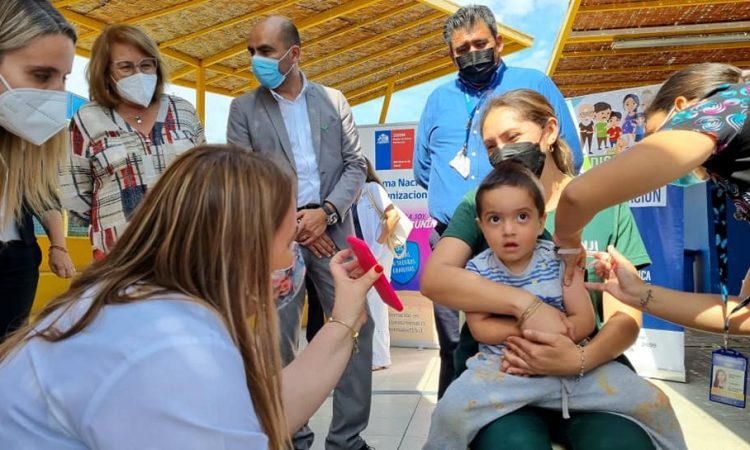 En el Jardín Piolín se inició campaña de vacunación escolar contra a la Influenza