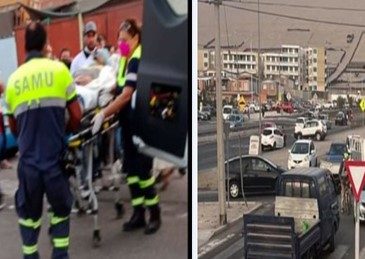 Un muerto, pandilleros capturados y subametralladora UZI incautada