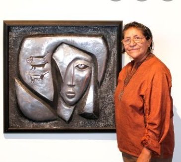 Premio Nacional de Escultura en Metales Edith Soza expondrá en la Casa de la Cultura