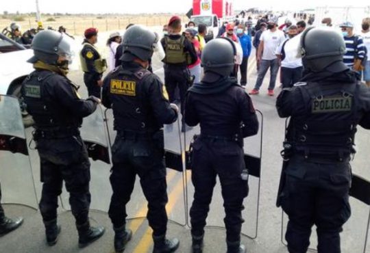 Tacna vivió intensa jornada de protesta para exigir apertura de la frontera