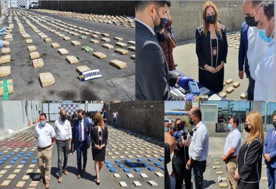 Duro golpe al narcotráfico: PDI Arica incauta una tonelada y 478 kilos de droga