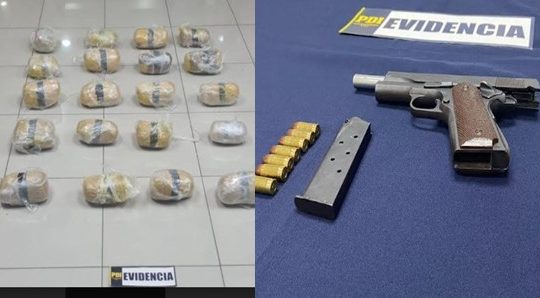 PDI Arica para en seco a banda criminal de la droga