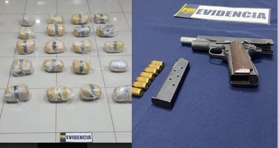 PDI Arica para en seco a banda criminal de la droga