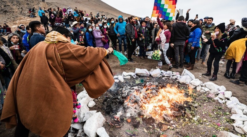 En el Cerro Sagrado pueblos originarios recibieron el Machaq Mara 5530