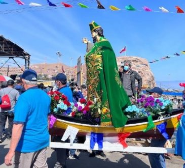 Después de dos años San Pedro volvió presencial a la Caleta de Pescadores
