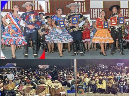 Más de dos mil personas aclamaron a los ganadores del Nacional de Cueca