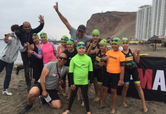 Duatlón Kids una fiesta familiar en la antesala del triatlón internacional