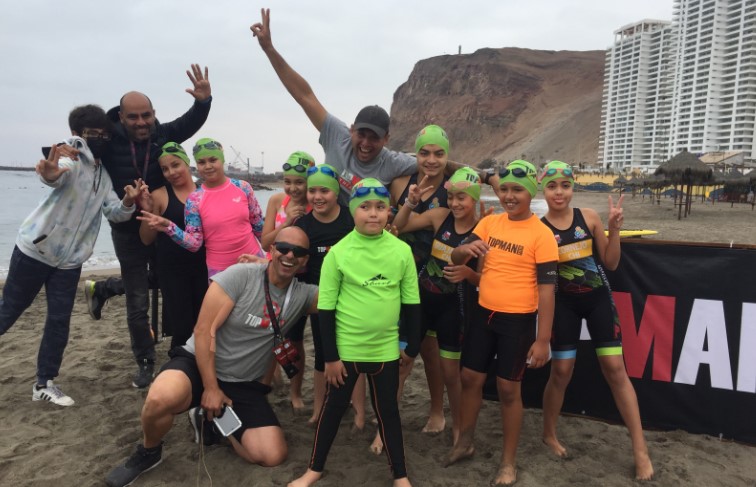 Duatlón Kids una fiesta familiar en la antesala del triatlón internacional