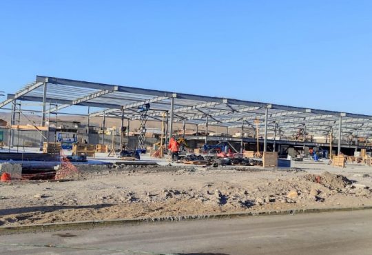 Líder de Diego Portales lleva 30 % de avance y generará 150 nuevos puestos de trabajo